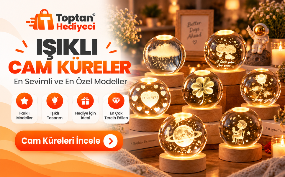 Işıklı Cam Küreler